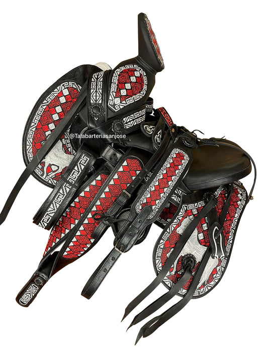 171 - Montura bordada