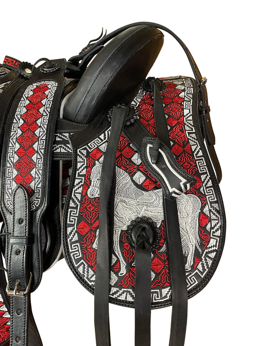 171 - Montura bordada