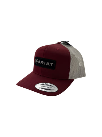 Gorra Ariat vino claro