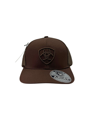 Gorra Ariat café solida
