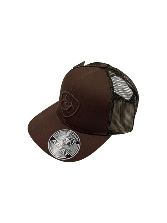 Gorra Ariat café solida