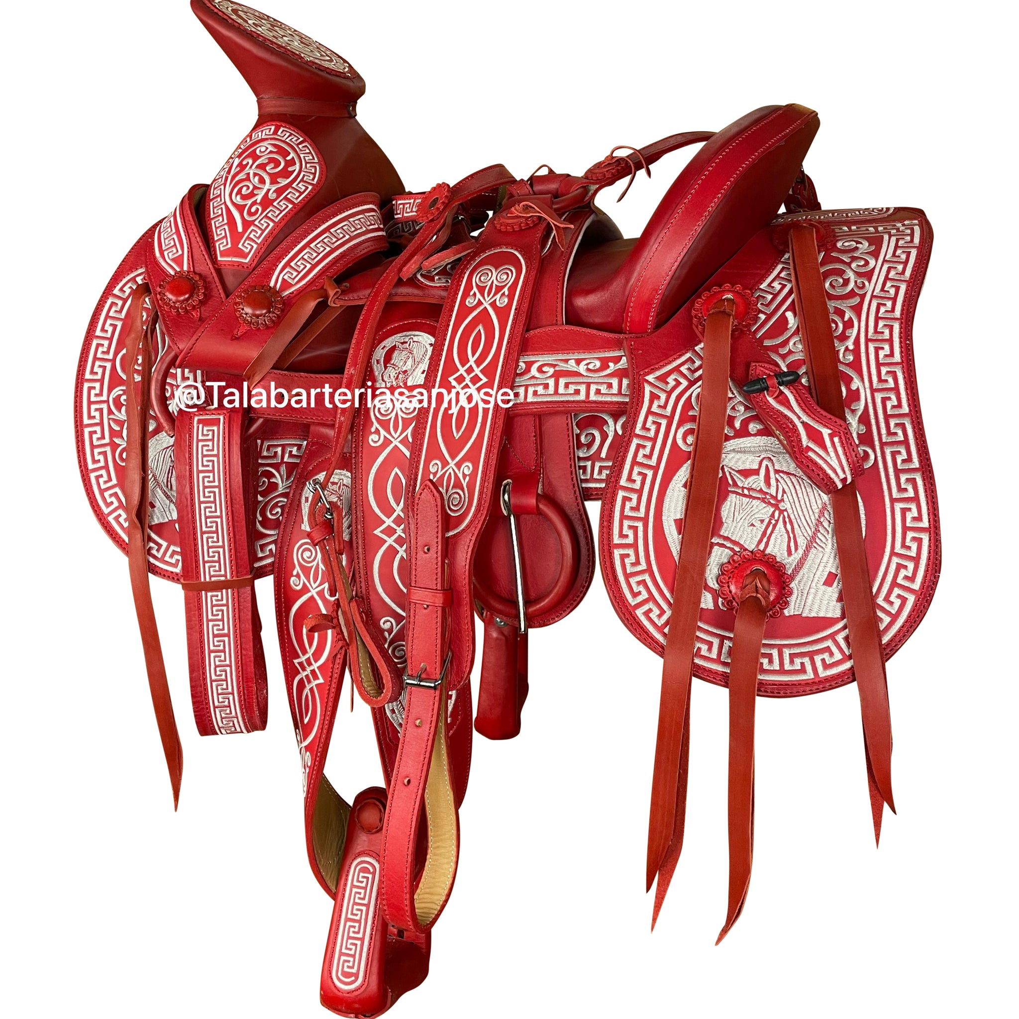 192 - Montura bordada